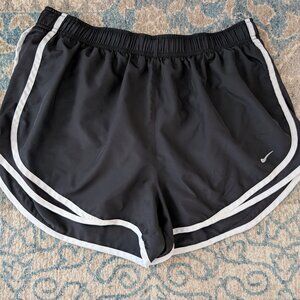 NIKE Shorts Women's XL Tempo Dri Fit Running Active Pull On Brief Lined